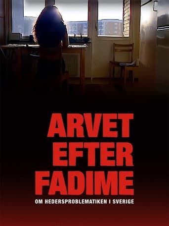 Poster for Arvet efter Fadime - om hedersproblematiken i Sverige