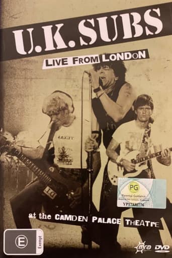 Poster for U.K. Subs - Live From London At The Camden Palace Theatre