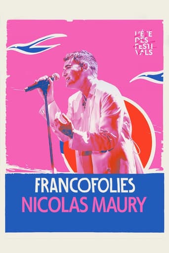 Poster for Nicolas Maury aux Francofolies 2023