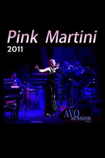 Poster for Pink Martini - AVO Session Basel 2011