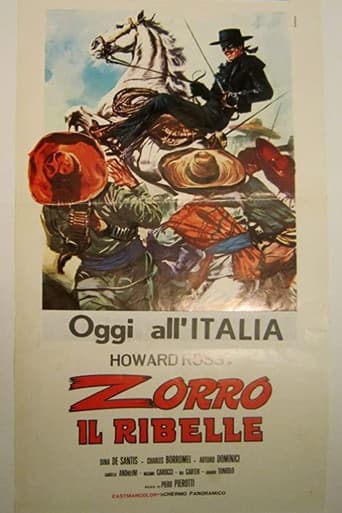 Poster for Zorro il ribelle