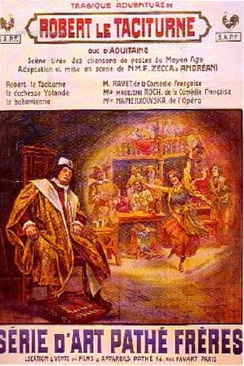 Poster for La Tragique Aventure de Robert le Taciturne, duc d'Aquitaine