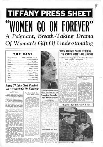 Poster for Women Go on Forever