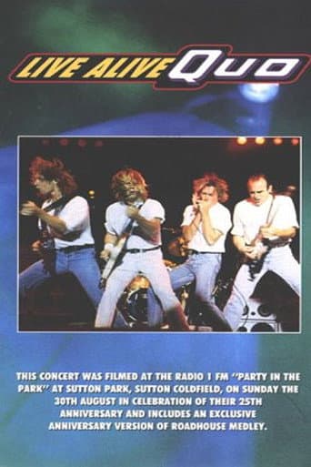 Poster for Status Quo – Live Alive Quo
