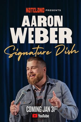 Poster for Aaron Weber: Signature Dish