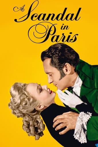 Poster for A Scandal in Paris
