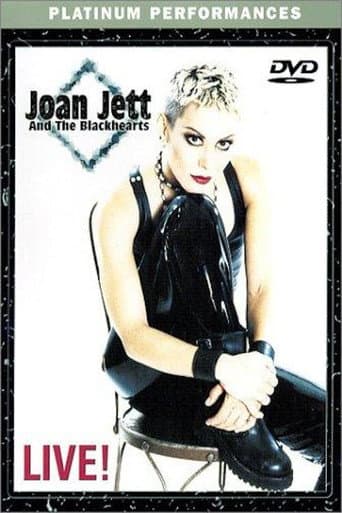 Poster for Joan Jett and The Blackhearts - Live!