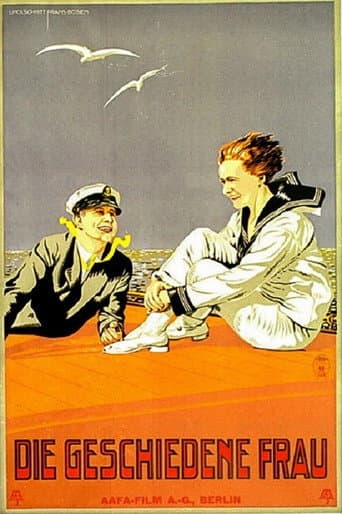 Poster for Die geschiedene Frau