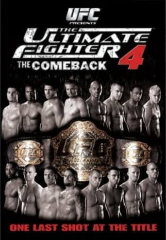 Poster for The Ultimate Fighter 4: The Comeback