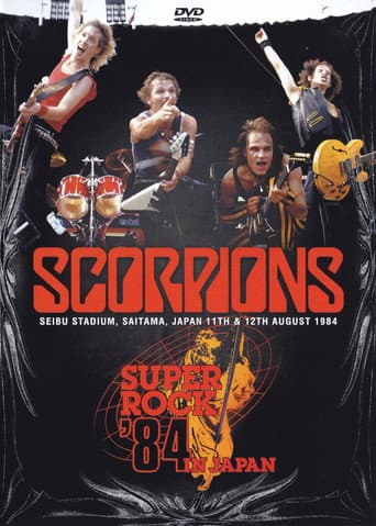 Poster for Scorpions: Super Rock '84 in Japan