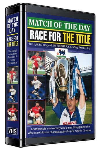 Poster for Match of the Day - Race For The Title - 1994-95