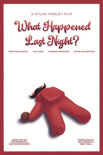 Poster for What Happened Last Night?