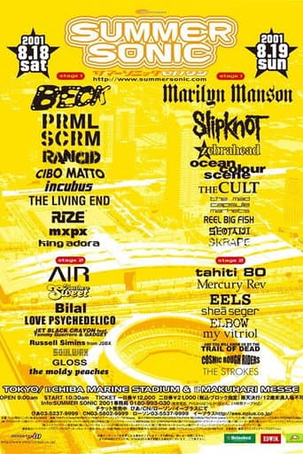 Poster for Slipknot - Live at SUMMER SONIC 2001