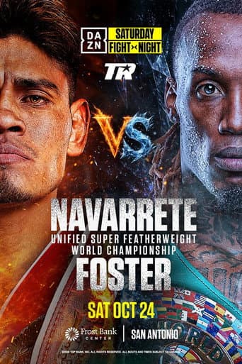 Poster for Emanuel Navarrete vs. O’Shaquie Foster