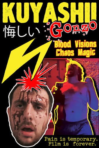 Poster for Kuyashii Gonzo: Blood Visions and Chaos Magic