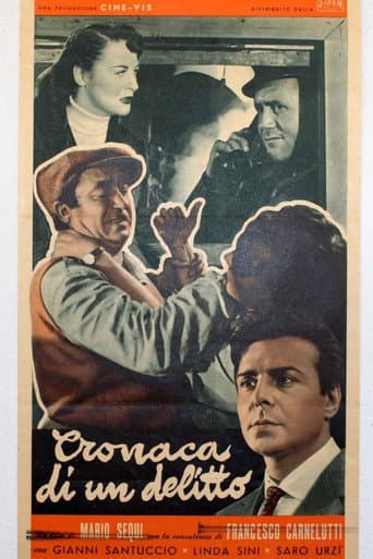 Poster for Cronaca di un delitto
