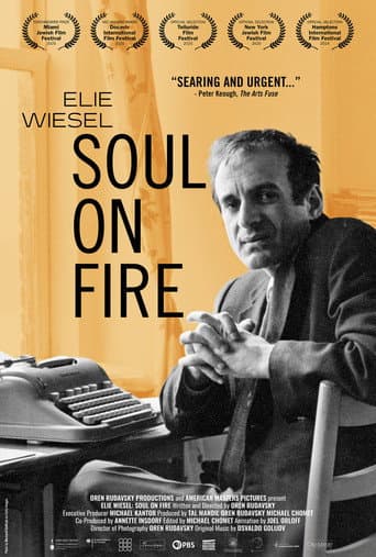 Poster for Elie Wiesel: Soul on Fire