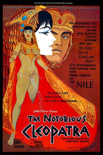 Poster for The Notorious Cleopatra