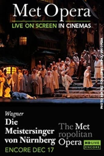 Poster for Die Meistersinger von Nürnberg - Metropolitan Opera