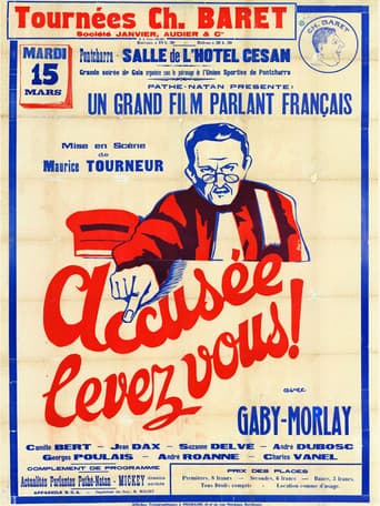 Poster for Accused, Stand Up!