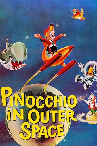 Poster for Pinocchio in Outer Space