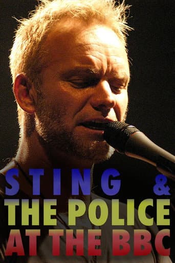 Poster for Sting and the Police at the BBC