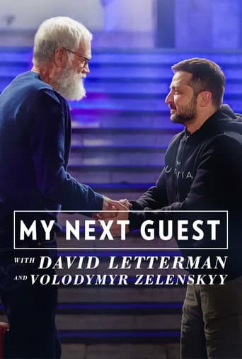 Poster for My Next Guest with David Letterman and Volodymyr Zelenskyy