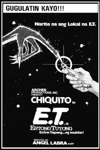 Poster for E.T. is Estong Tutong