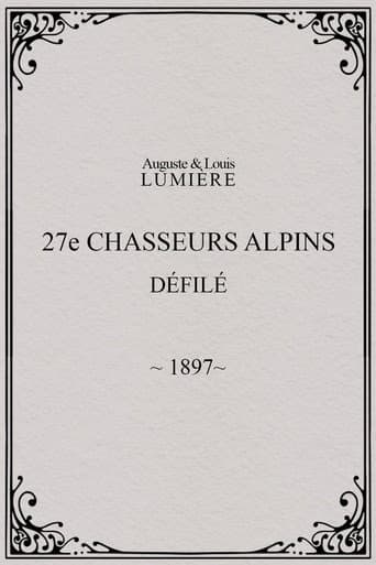 Poster for 27ème chasseurs alpins : défilé