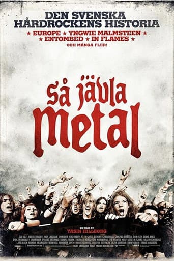 Poster for Så jävla metal