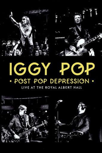 Poster for Iggy Pop - Post Pop Depression: Live at the Royal Albert Hall