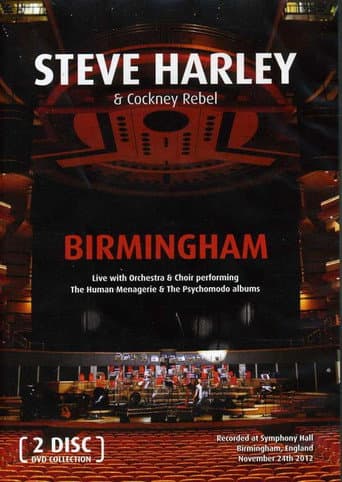 Poster for Steve Harley & Cockney Rebel: Birmingham - Live With Orchestra & Choir