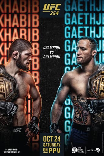 Poster for UFC 254: Khabib vs. Gaethje