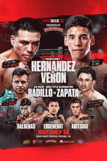 Poster for Vladimir Hernandez vs. Francisco Daniel Veron
