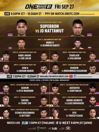 Poster for ONE Friday Fights 81: Superbon vs. Nattawut