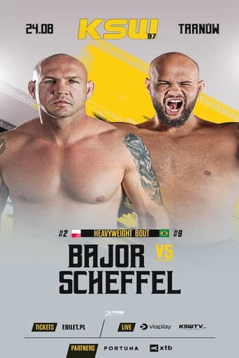 Poster for KSW 97: Bajor vs. Scheffel