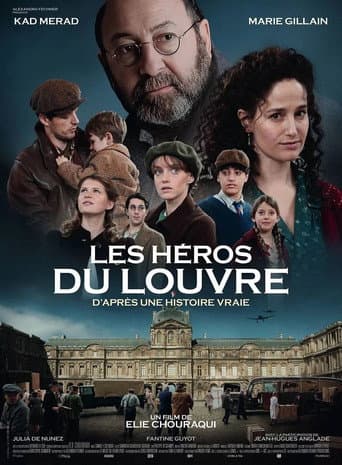 Poster for Les Héros du Louvre
