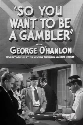 Poster for So You Want to Be a Gambler