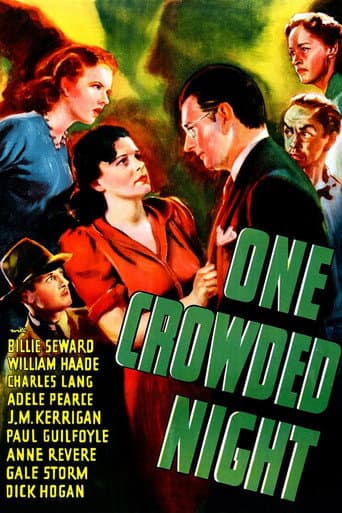 Poster for One Crowded Night