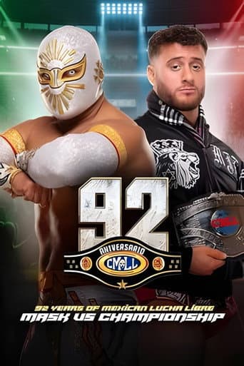 Poster for CMLL 92nd Anniversary Show