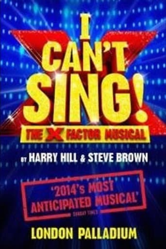 Poster for I Can't Sing! The X Factor Musical