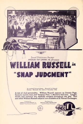 Poster for Snap Judgment