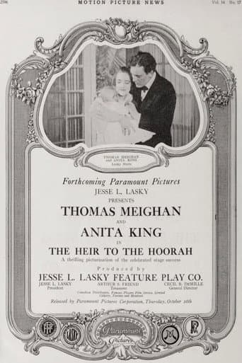 Poster for The Heir to the Hoorah