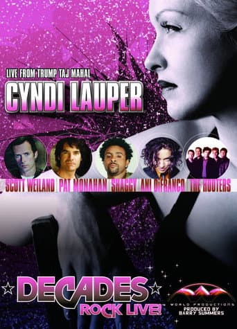 Poster for Cyndi Lauper & Friends (Decades Rock Live)