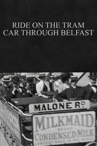 Poster for Ride on the Tram Car through Belfast