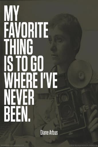 Poster for Going Where I've Never Been: The Photography of Diane Arbus