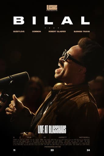 Poster for Bilal: Live at Glasshaus