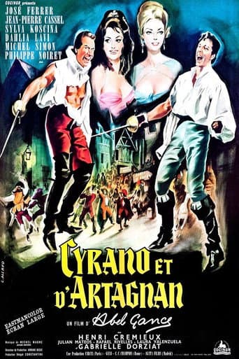 Poster for Cyrano and d'Artagnan