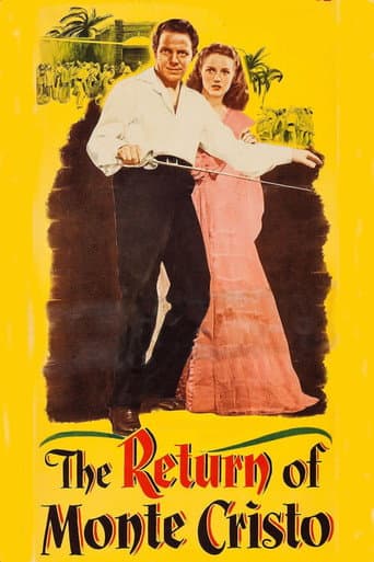 Poster for The Return of Monte Cristo