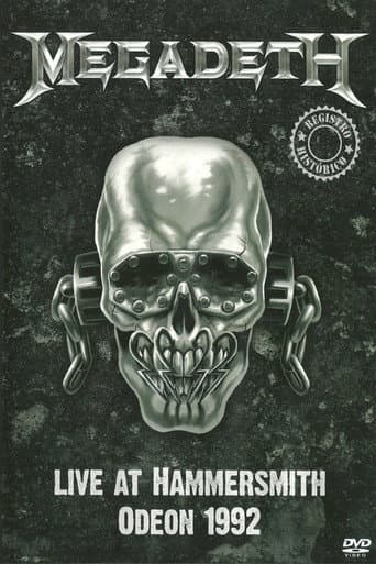 Poster for Megadeth - Live at Hammersmith Odeon